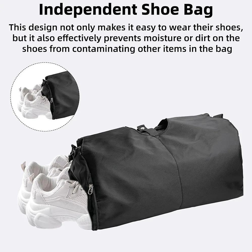 Yoga Tote with Shoe Compartment