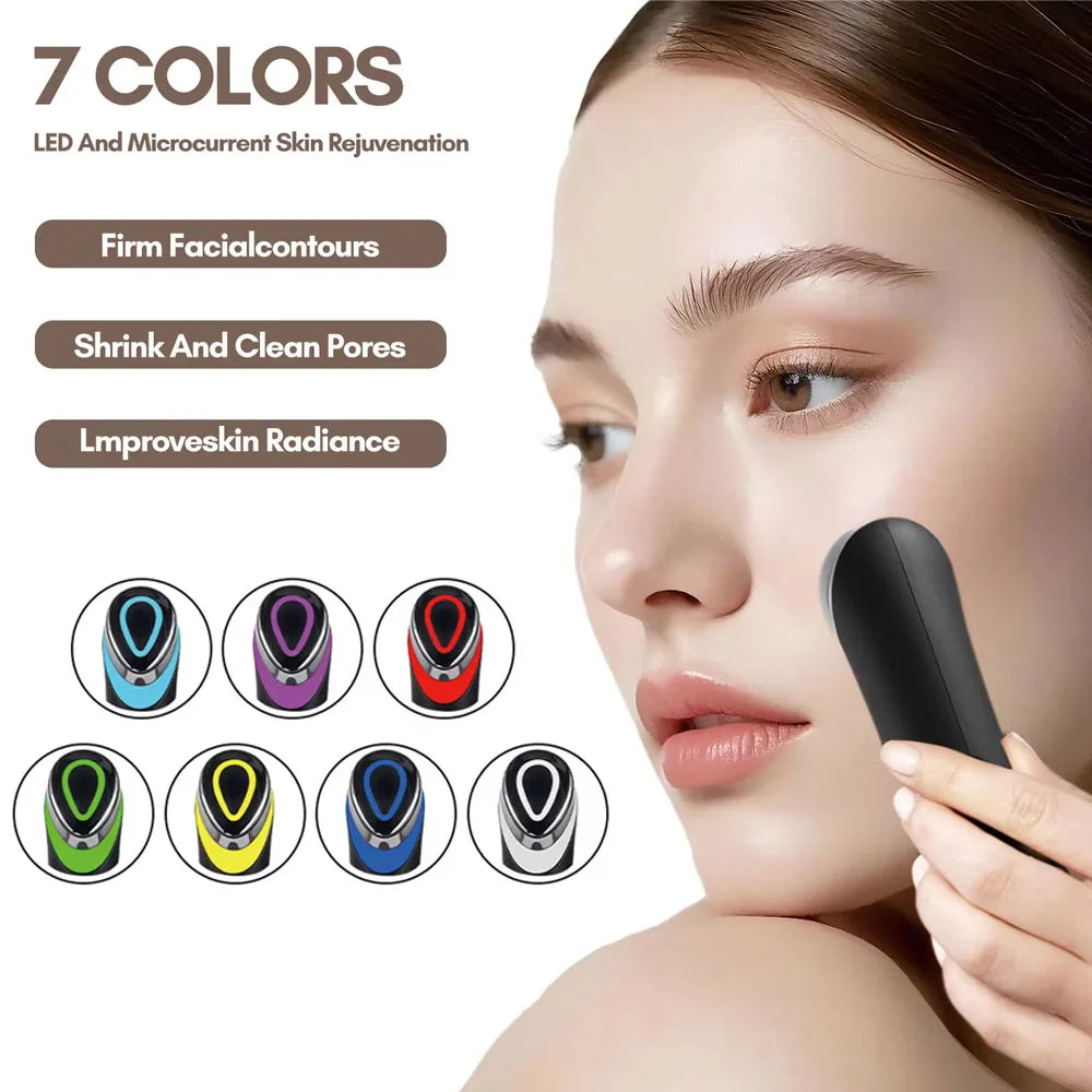 Microcurrent Face Sculpting Device — 7-Colour LED