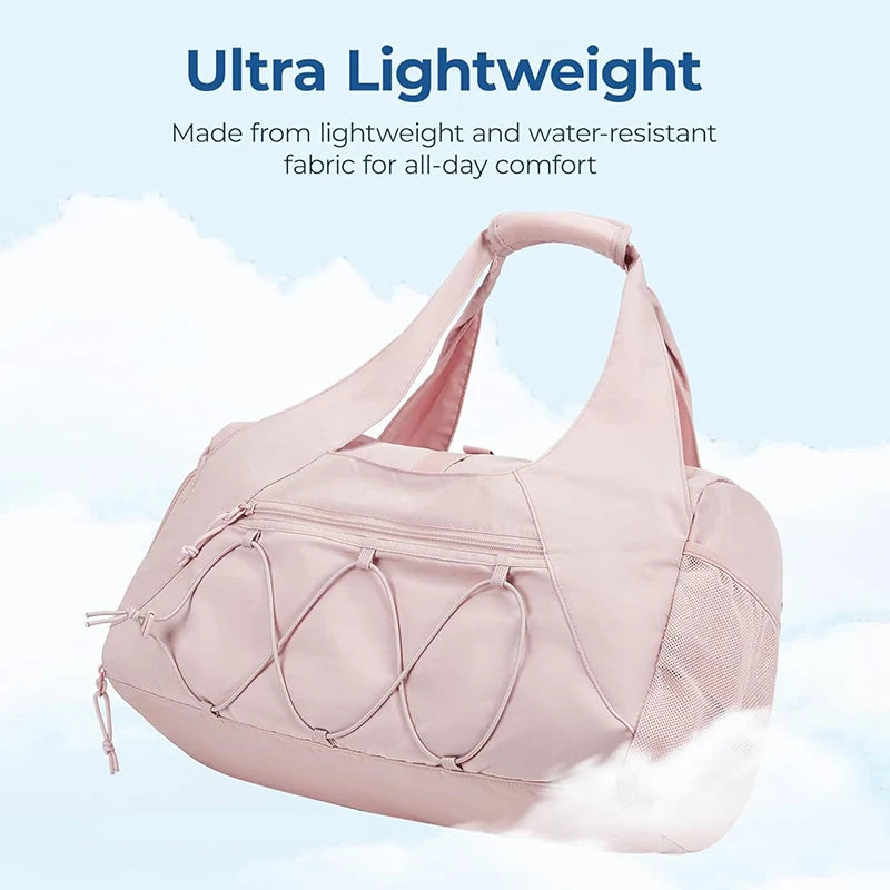 Weekender Fitness Bag — Wet/Dry Separation
