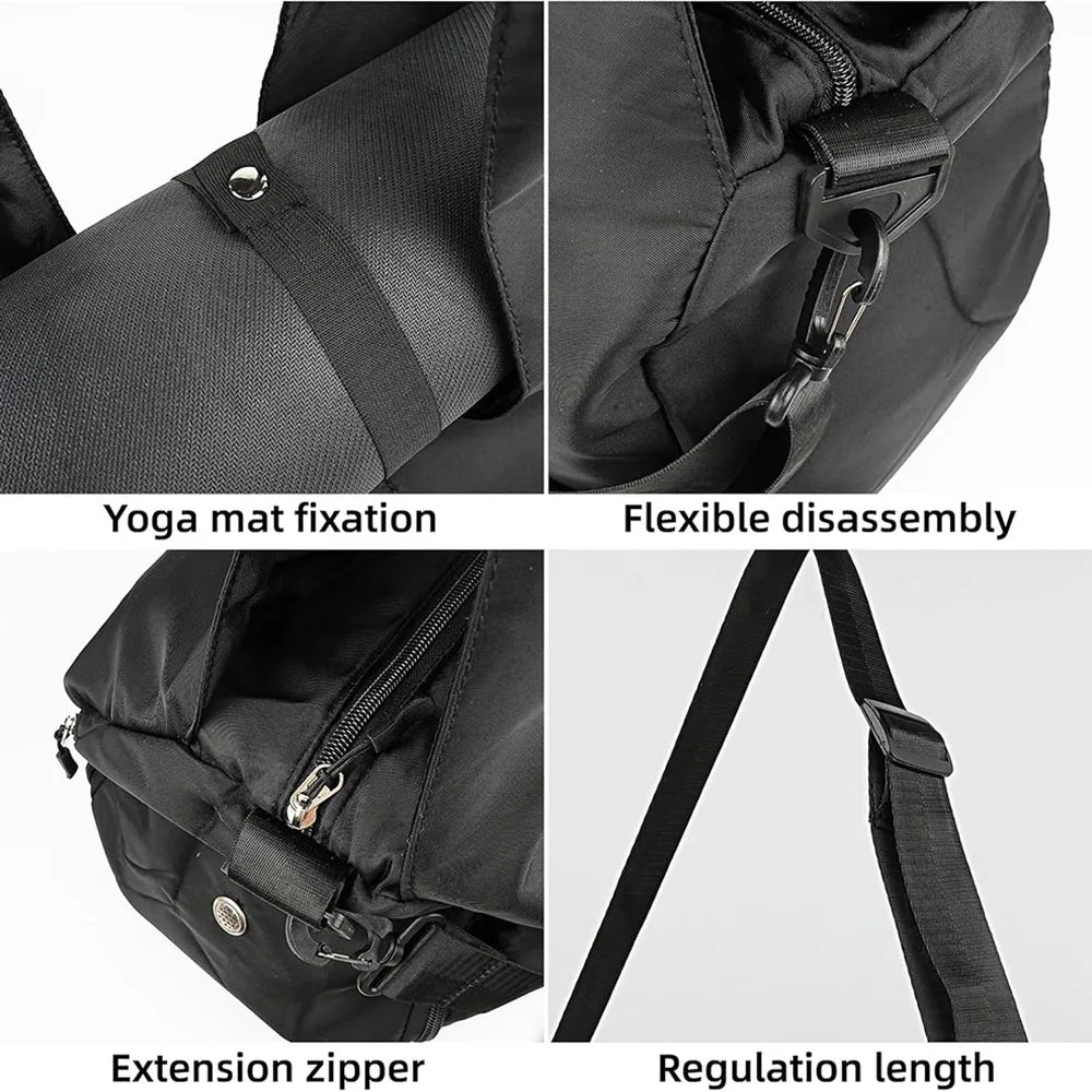 Yoga Tote with Shoe Compartment