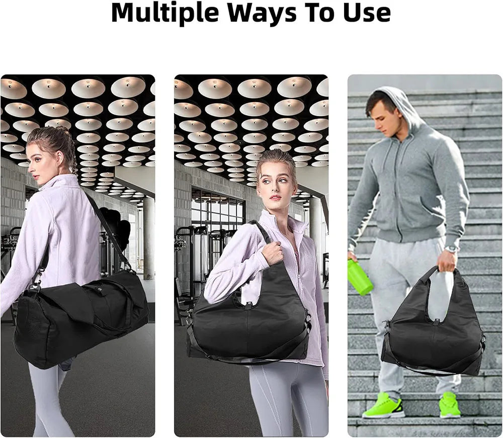 Yoga Tote with Shoe Compartment