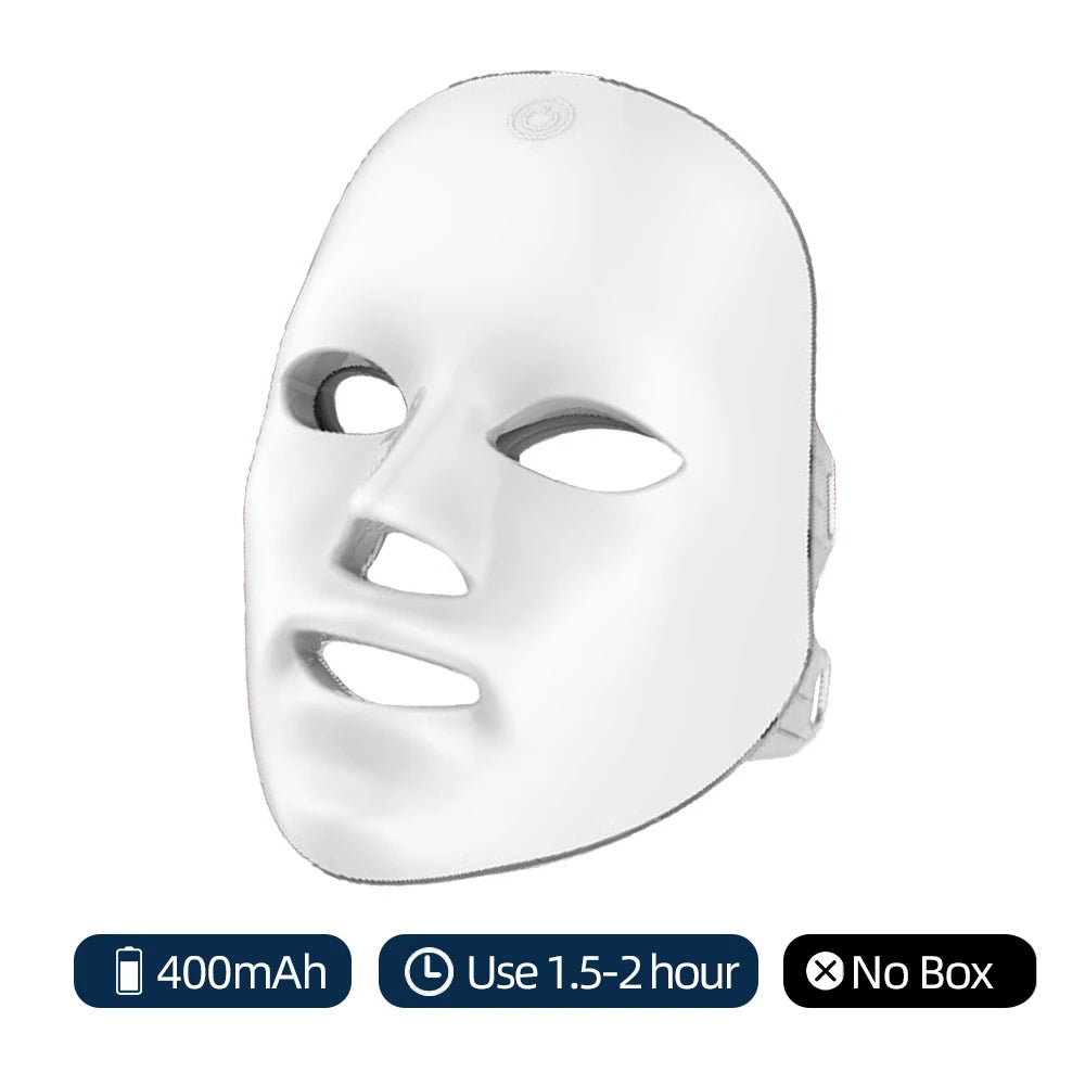 LED Light Therapy Mask — 7 Colours, Cordless