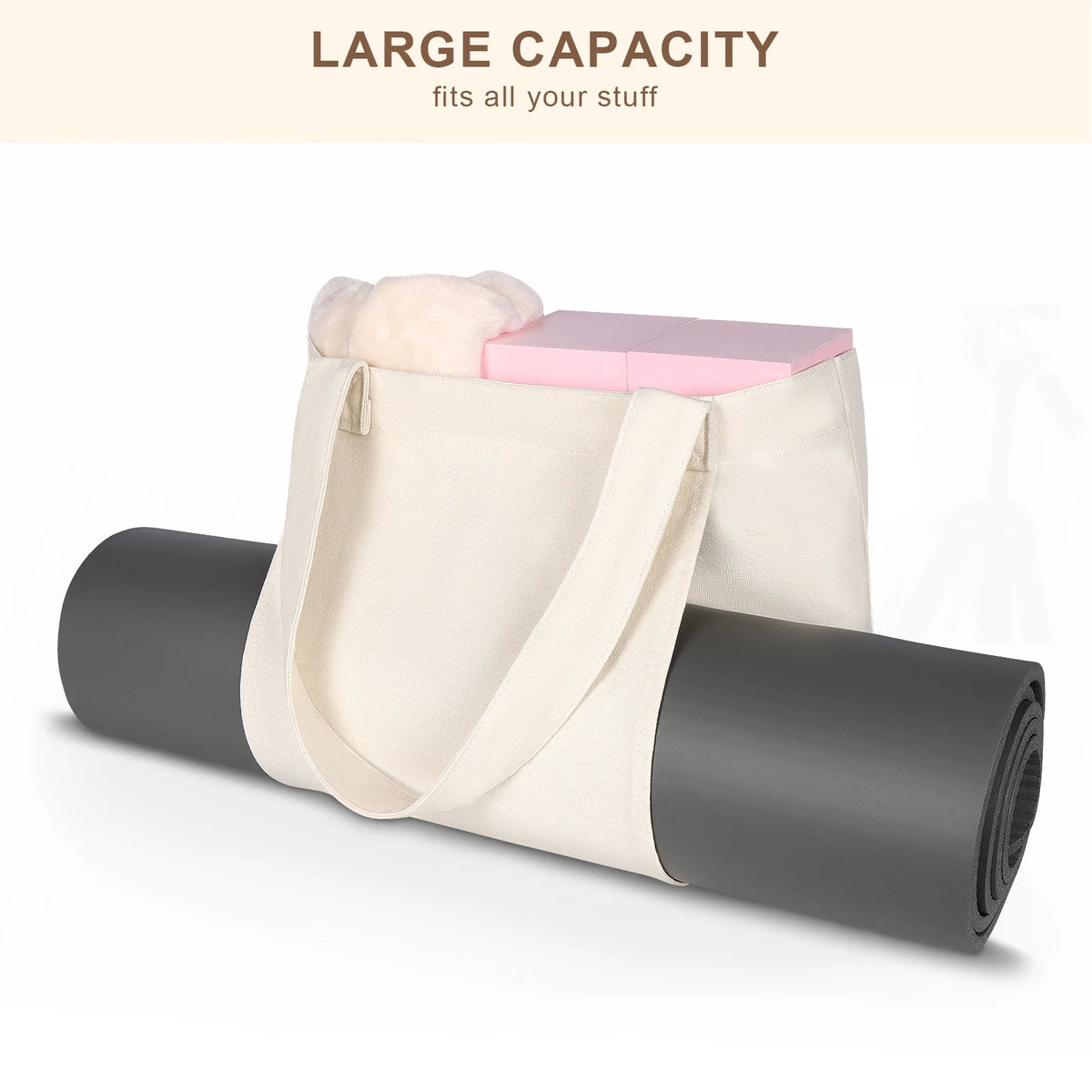 Canvas Yoga Mat Bag